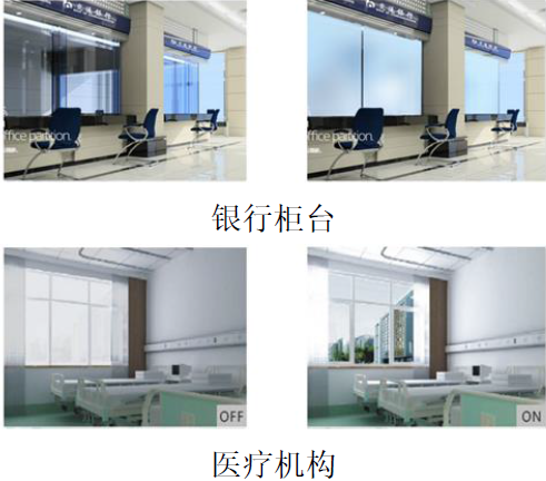 電控調(diào)光玻璃主要的應(yīng)用場所