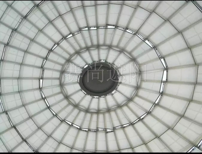 蚌埠醫(yī)學(xué)院第二附屬醫(yī)院新院門診樓采光頂遮陽項(xiàng)目