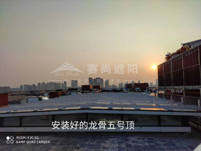南昌大學(xué)第一附屬醫(yī)院電動(dòng)遮陽項(xiàng)目進(jìn)入施工